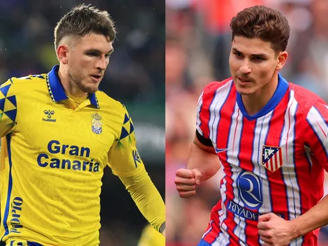 Atlético Madrid vs Las Palmas con Julián Álvarez: cuándo juegan, a qué hora y qué canal pasa el partido por La Liga