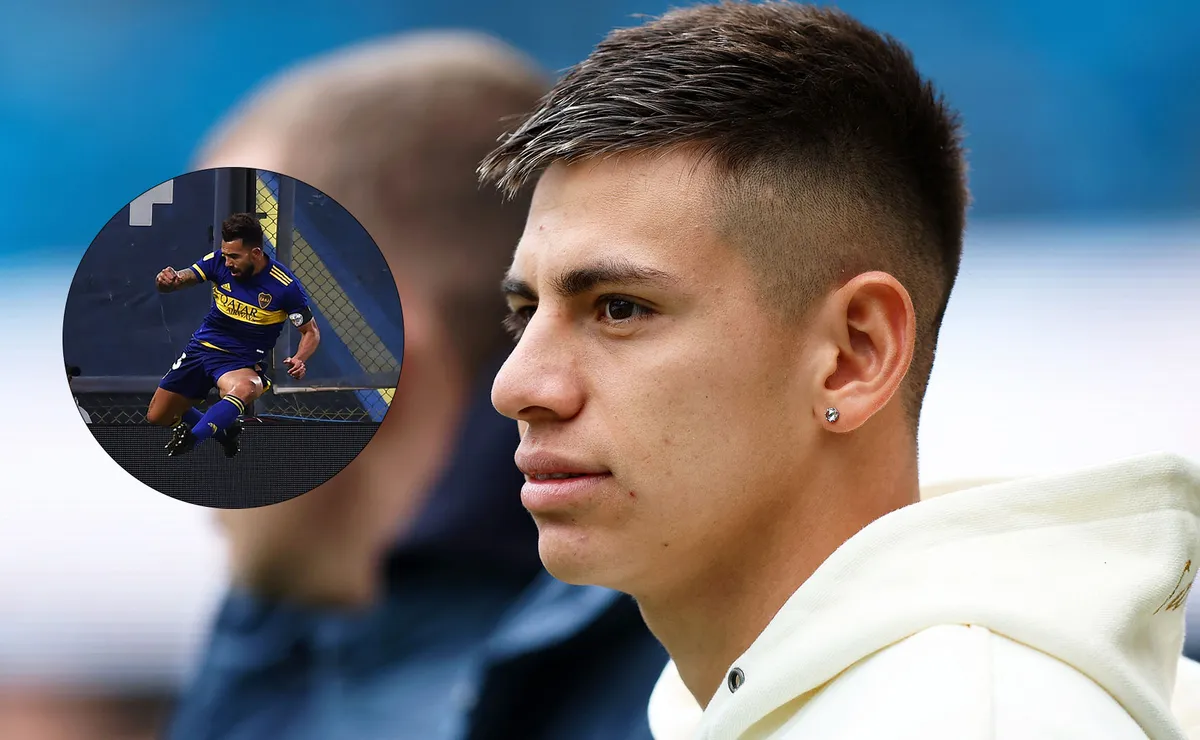 Echeverri habló de Tévez.