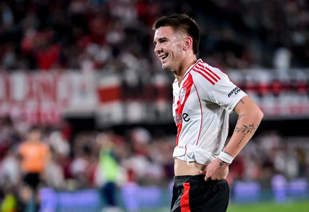 Mastantuono está en la mira del Manchester United para la próxima temporada. (Getty Images)