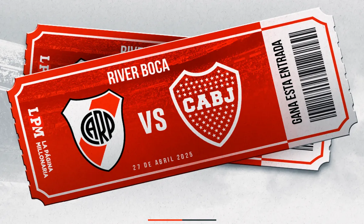 Participá del sorteo para el superclásico.