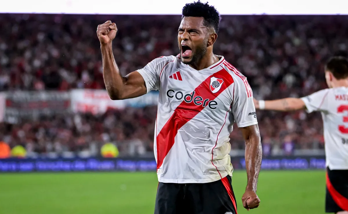 Miguel Borja, la llave del gol de River.