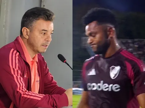 Borja preocupa a todo River: qué dijo Gallardo