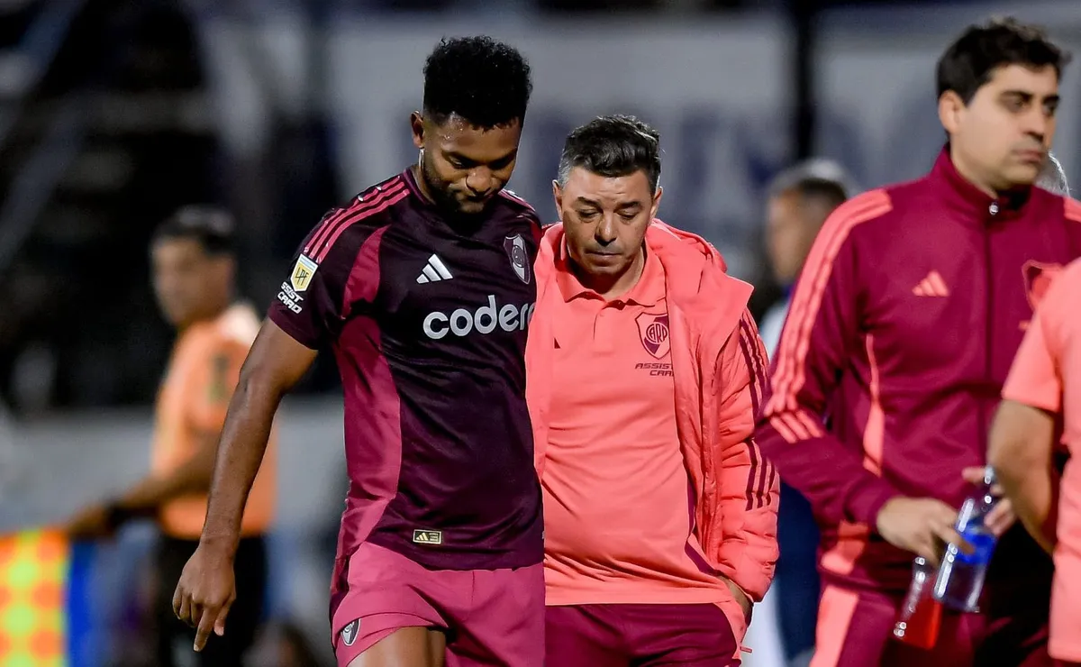 El gesto de Gallardo con Borja.