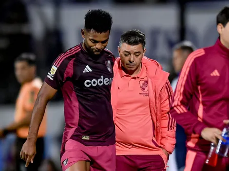 No se vio: el gesto de Gallardo con Borja en medio de las lágrimas