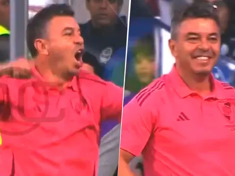 VIDEO | La imperdible reacción de Gallardo al golazo de Mastantuono