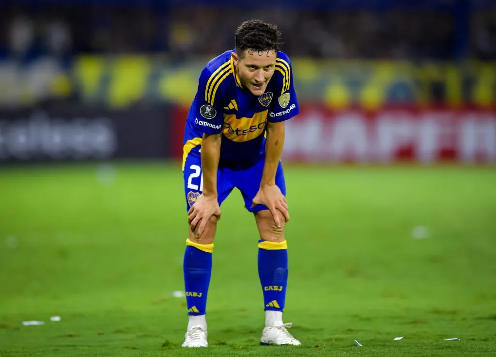 Ander Herrera es uno de los jugadores de Boca que se perdería el superclásico. (Foto: Getty).