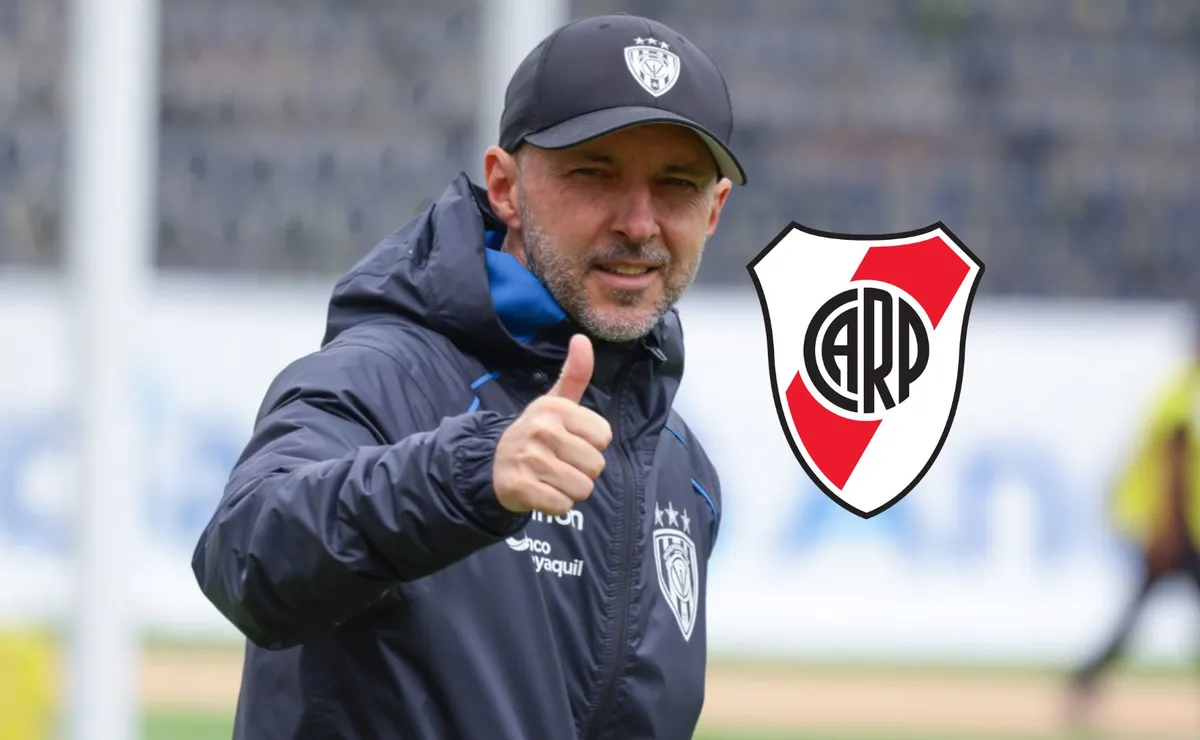 Qué dijo el DT de Independiente del Valle de River.