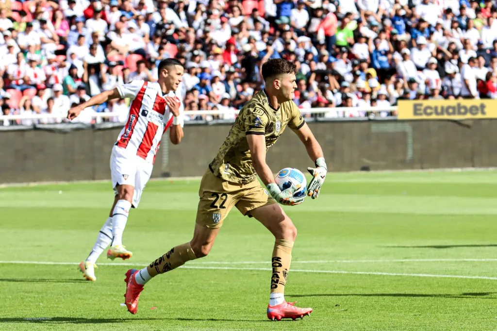 El arquero de Independiente del Valle habló de River.