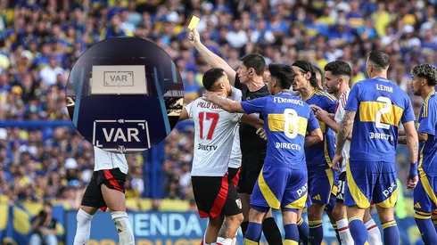El VAR del Superclásico despertó polémica.