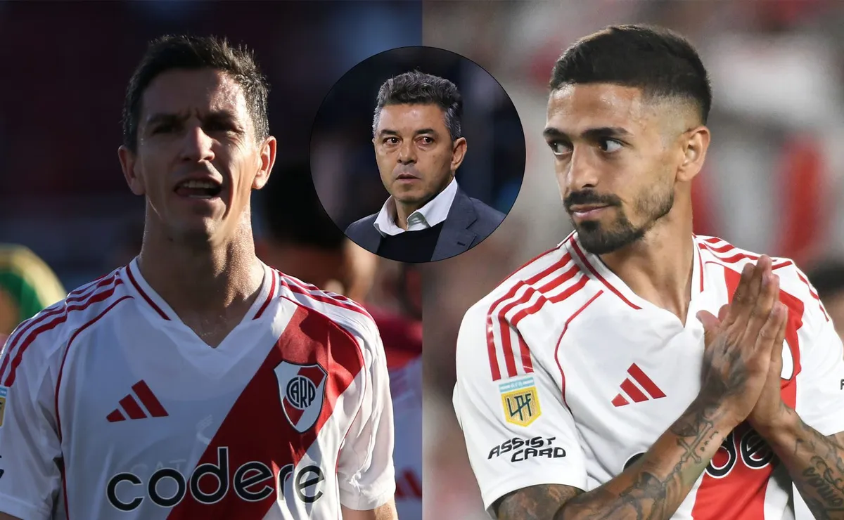 Gallardo elogió a Nacho Fernández y Manuel Lanzini.