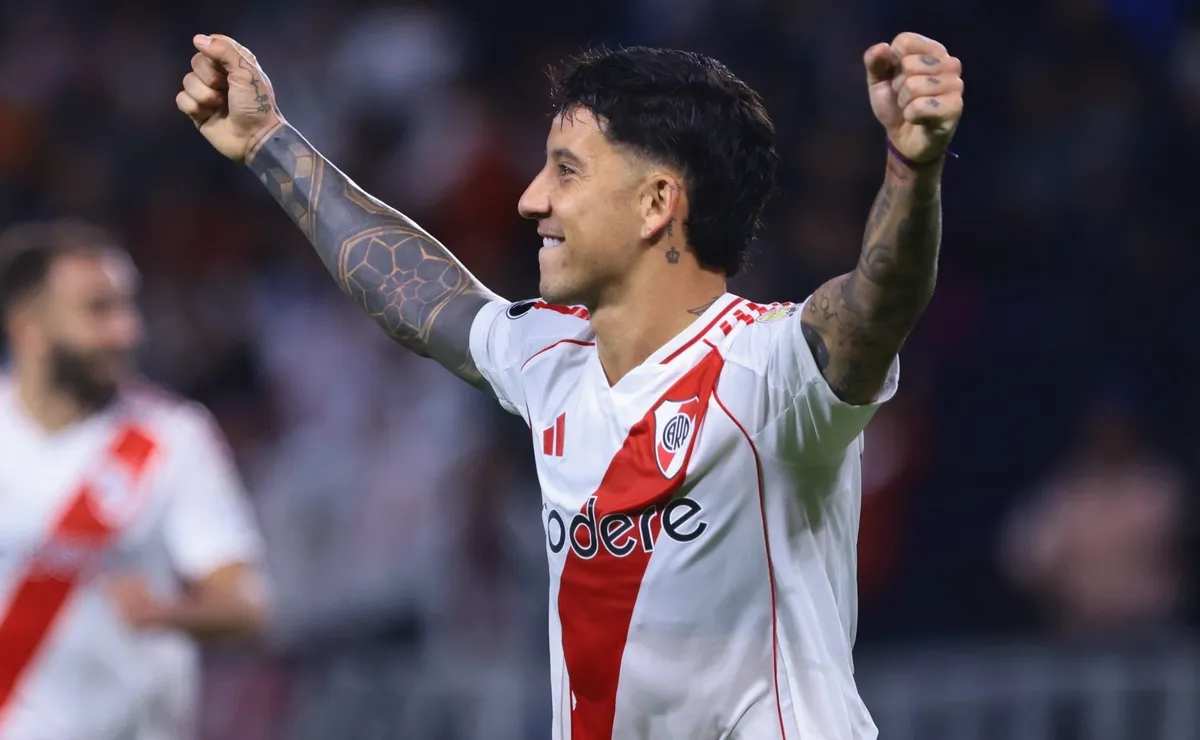El tanto de Driussi en la noche.