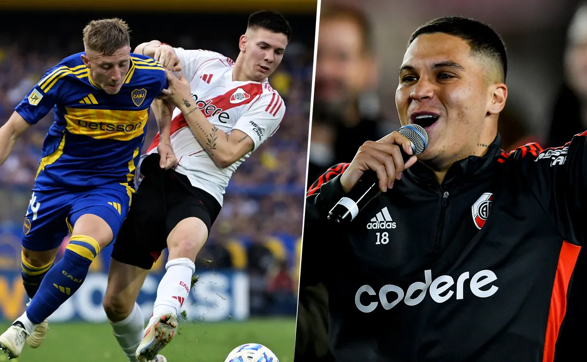 Juanfer habló a la espera del Superclásico del domingo.