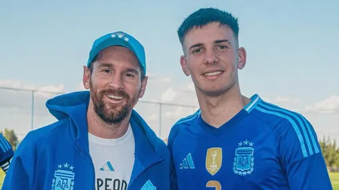 Mastantuono compartirá plantel con Messi durante la próxima doble fecha de Eliminatorias.