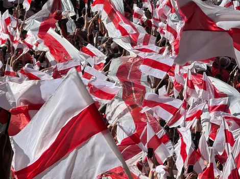 VIDEOS | Impresionante recibimiento del Monumental a River en el Superclásico