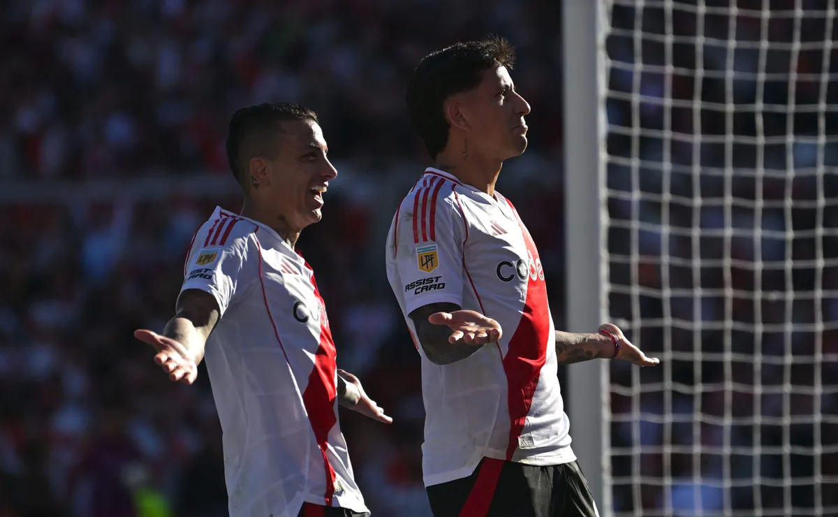 Driussi metió el 2-1 en el Superclásico.