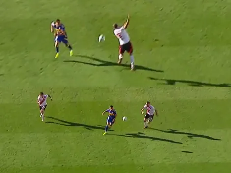 VIDEO | El grosero error de Germán Pezzella en el Superclásico