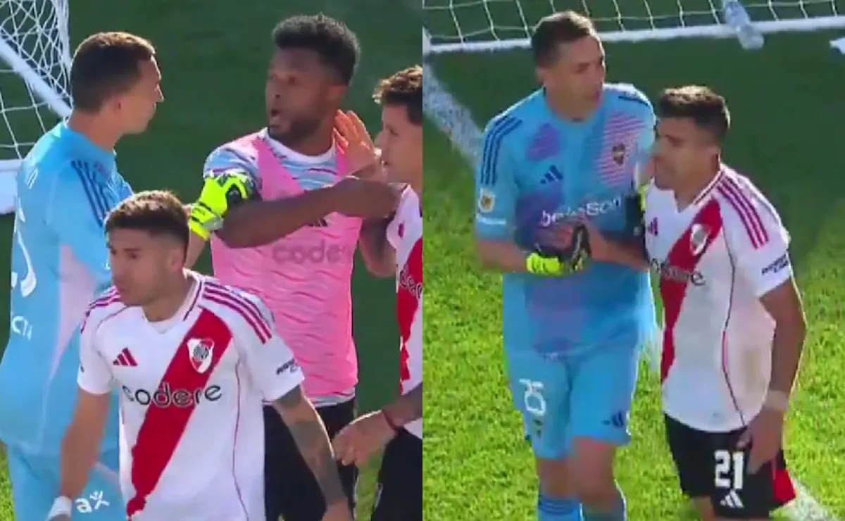 Qué le dijo Marchesín a Borja.