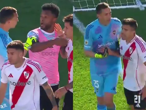 Inaceptable: el comentario de Marchesín a Borja y el enojo de Acuña