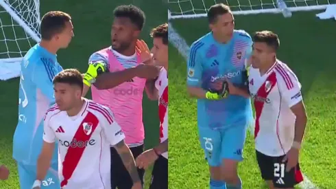 Qué le dijo Marchesín a Borja.