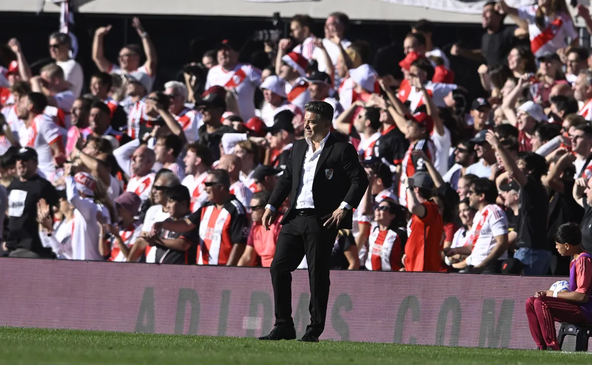 La conferencia de prensa de Gallardo post Superclásico.
