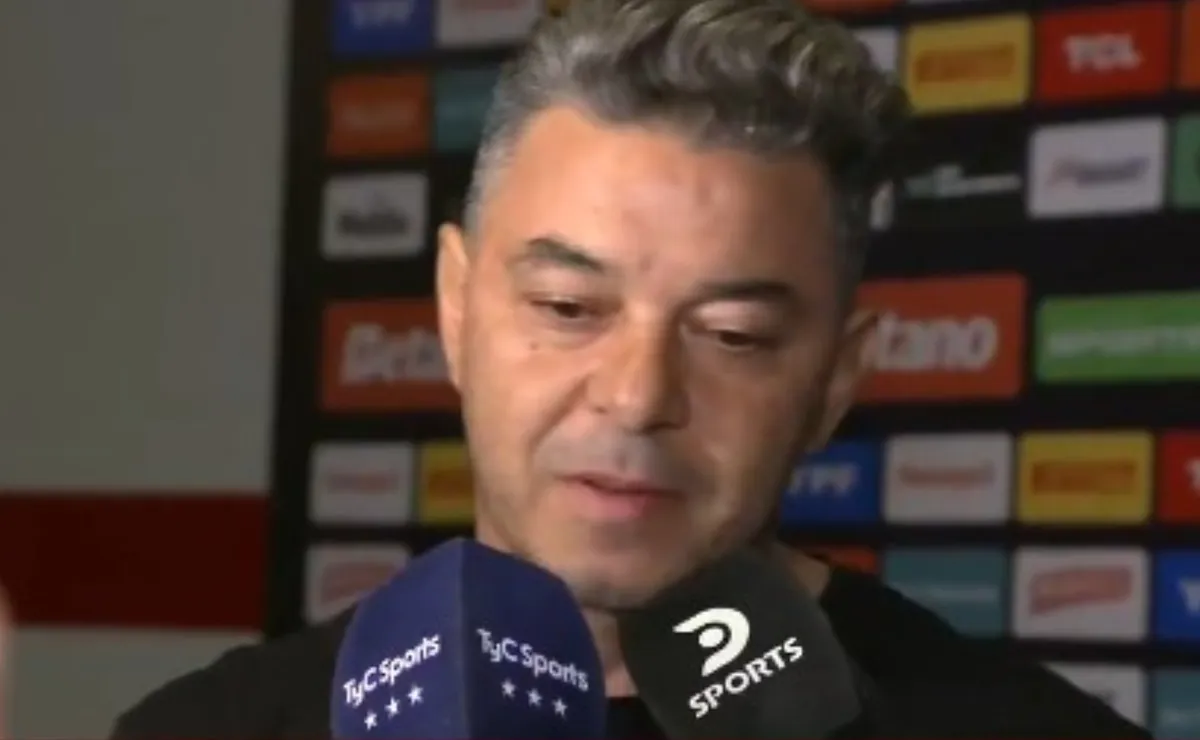 Marcelo Gallardo, DT de River.
