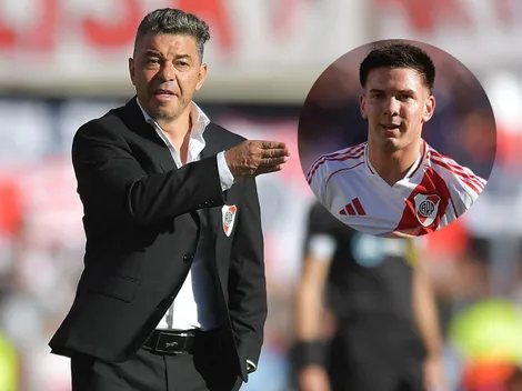 Gallardo despejó las dudas sobre el futuro de Mastantuono