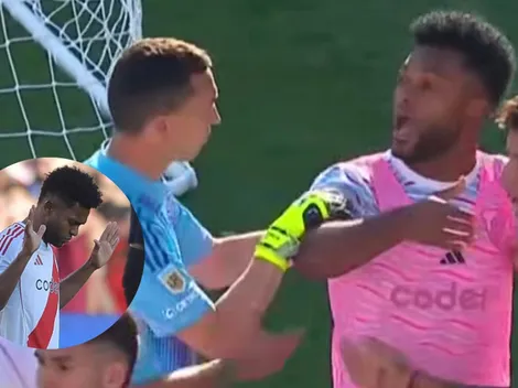 Tras el cruce con Marchesín, los posteos que hizo Borja en redes