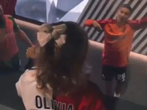 Tierno momento: el video de Nacho Fernández con su hija tras ganar el Superclásico