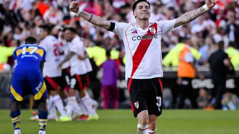 Mastantuono se llevó los flashes del Superclásico.