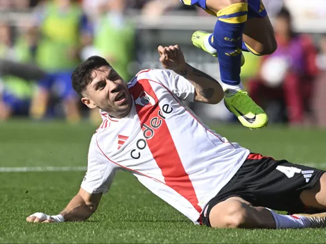 Montiel se desgarró: cuánto tiempo lo pierde River