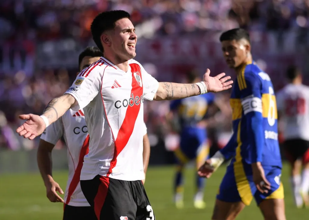 Simplemente, Mastantuono. Foto: La Página Millonaria.