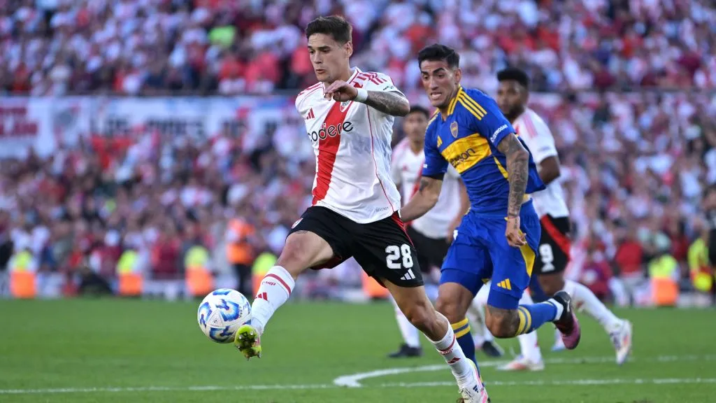 Lucas Martínez Quarta se perderá el partido con Vélez.