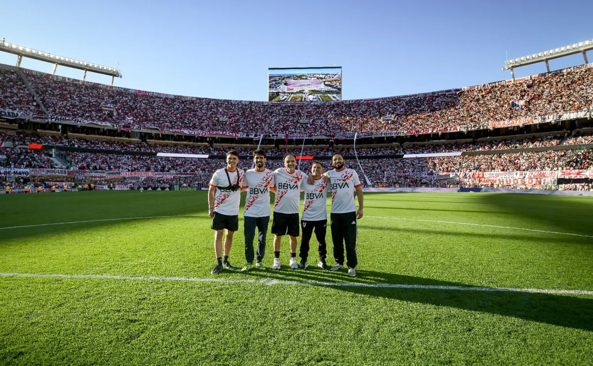 Ellos cumplieron su sueño en el Monumental