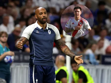 Locura: Thierry Henry se hizo eco del gol de Mastantuono y sorprendió con sus palabras