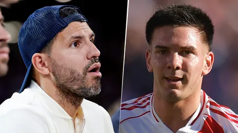 El Kun habló maravillas del pibe de River.