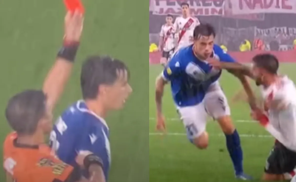 Muy caliente: Valentín Gómez explotó contra Merlos y le dijo de todo tras su expulsión