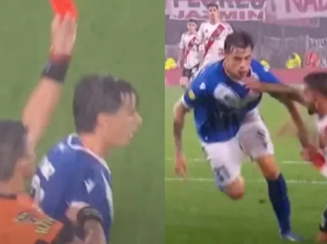 Muy caliente: Valentín Gómez explotó contra Merlos y le dijo de todo tras su expulsión