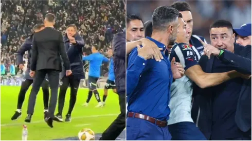 Martín Demichelis, expulsado en México por desaforado festejo y cruce con DT de Pumas UNAM (FOTO: Captura TV e Imago7)