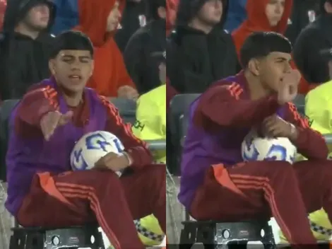 No se vio: el alcanzapelotas de River que cantó al ritmo de la gente