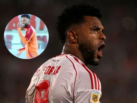 VIDEO | Borja cantó al ritmo de los hinchas y fue viral: "Como te duele la c..."