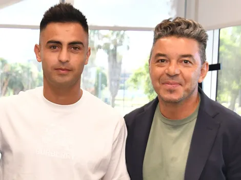 Gallardo, el Pity y una foto que ilusiona a todos los hinchas