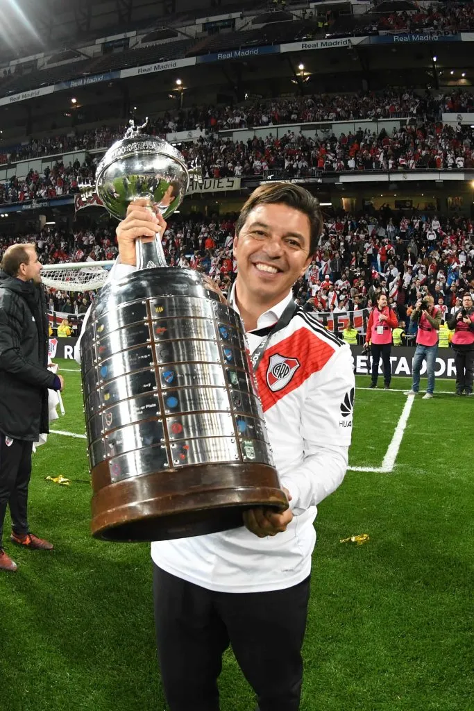 Gallardo con la Libertadores 2018.