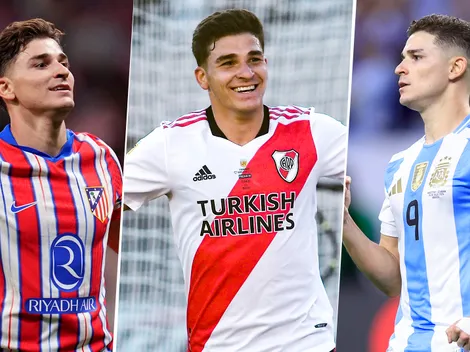 Julián Álvarez reveló cuál fue el gol de River que más veces vio