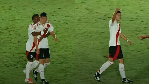 Bastian Demichelis marcó un gol en un torneo en Brasil: el video y el posteo de Evangelina Anderson