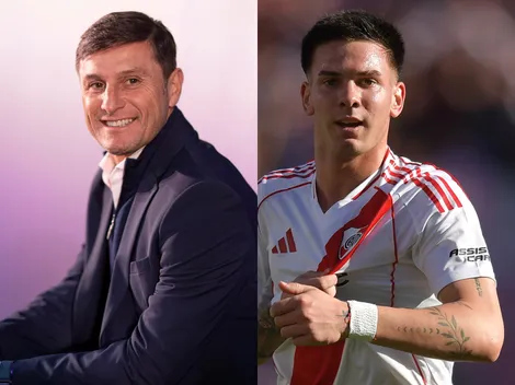 ¿Inter viene por Mastantuono? La frase de Zanetti que retumbó en River