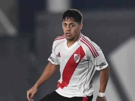 Quién es Thiago Acosta, el juvenil de River que marcó un golazo vs. Talleres