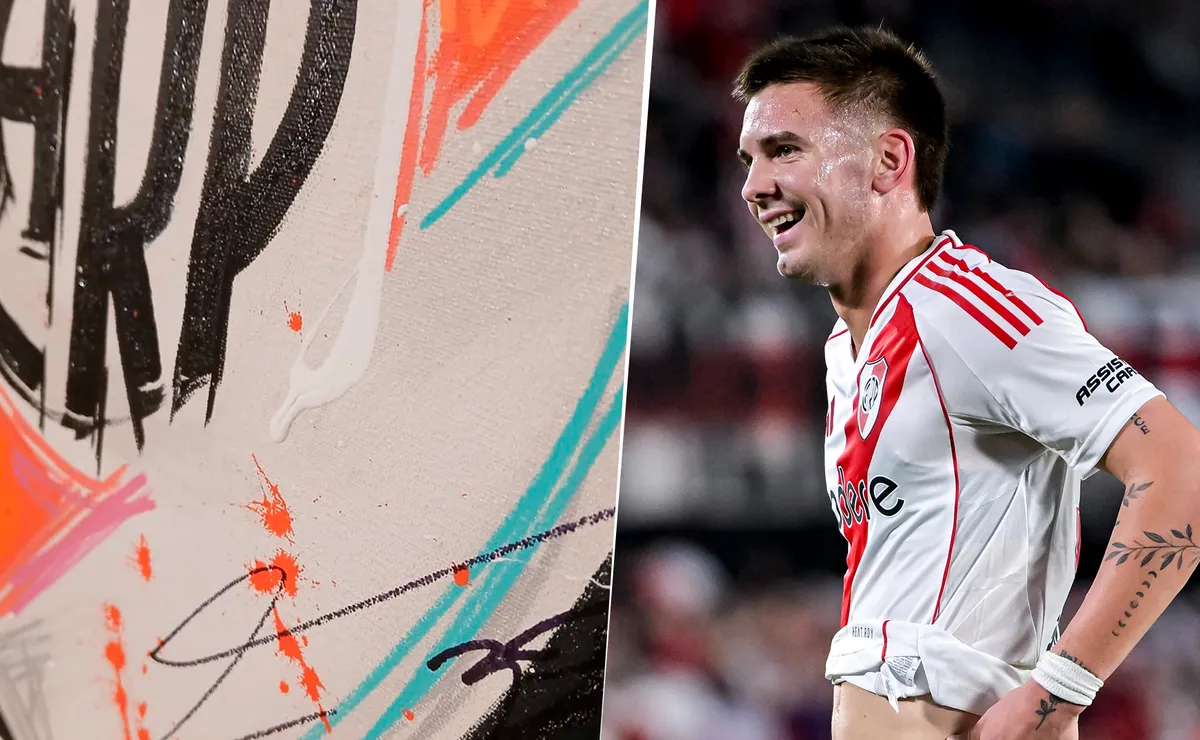 El pibe brilla adentro y afuera de la cancha.