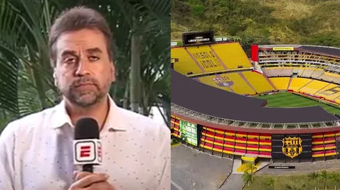 Preocupación por el estado de la cancha de Barcelona y alertan que "Gallardo va a estar enojado"