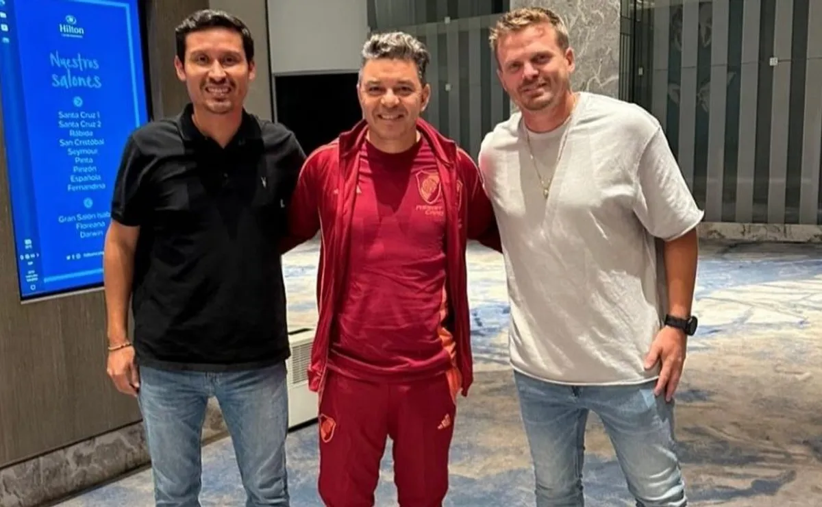 Gallardo recibió la visita de Nasuti.