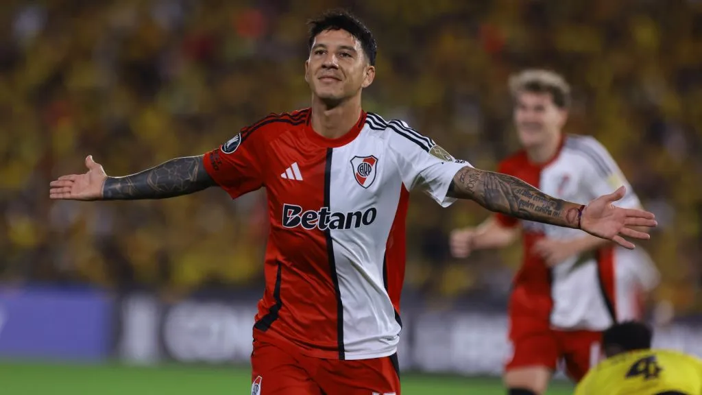 Se destapó Driussi en River y marcó gol por quinto partido consecutivo.